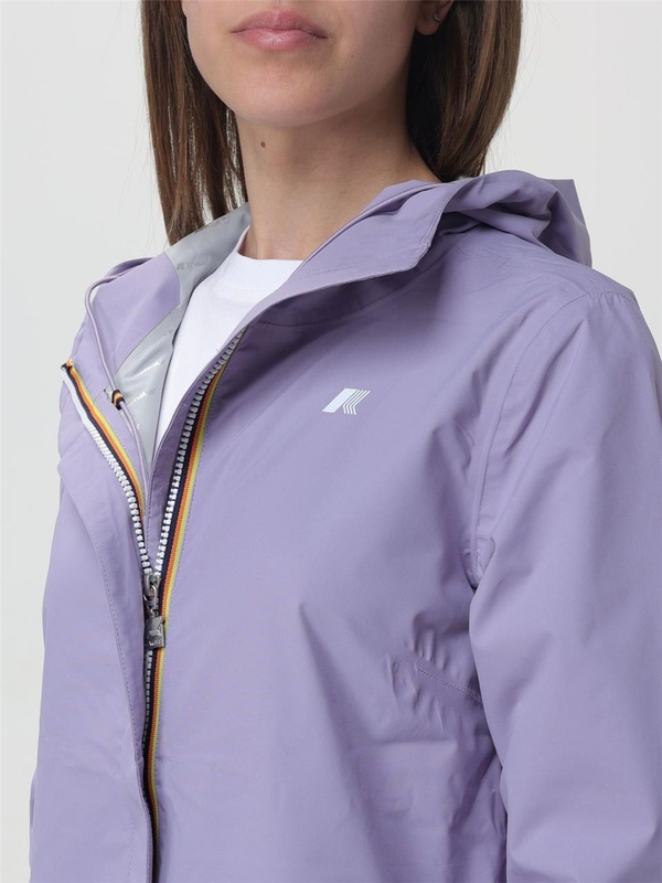  SS24 Womens K-way Jacket K5127NW 721 Lilac