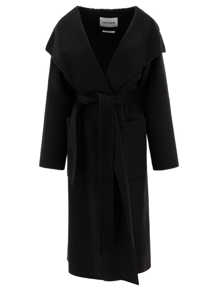 아이비앤오크 FW24 Celia Edie coat IO1123F1111CELIE EDIEBK999 Black  