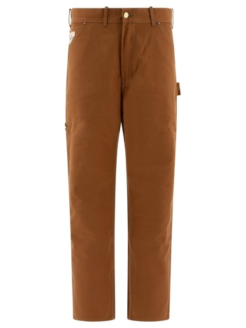 휴먼 메이드 FW24 Duck Work trousers HM28PT009BROWN Brown