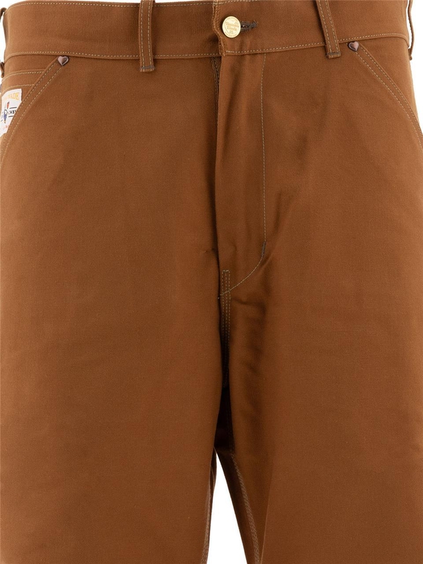 휴먼 메이드 FW24 Duck Work trousers HM28PT009BROWN Brown