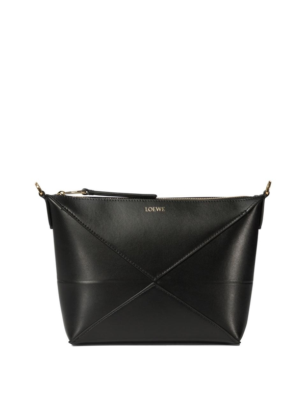 로에베 SS25 Puzzle Fold shoulder bag C510PT1X01BLACK Black  