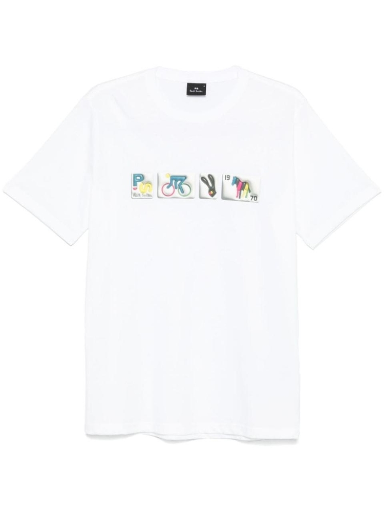 폴 스미스 FW24 Paul Smith T-shirts and Polos White M2R011RNP480501 White