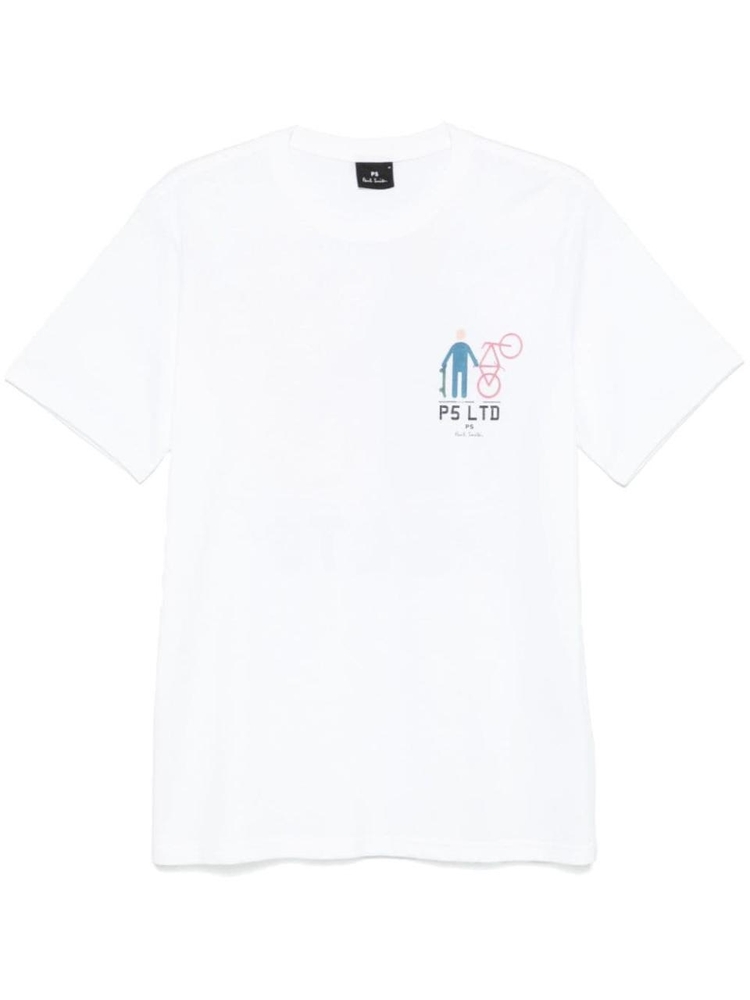 폴 스미스 FW24 Paul Smith T-shirts and Polos White M2R011RNP480901 White