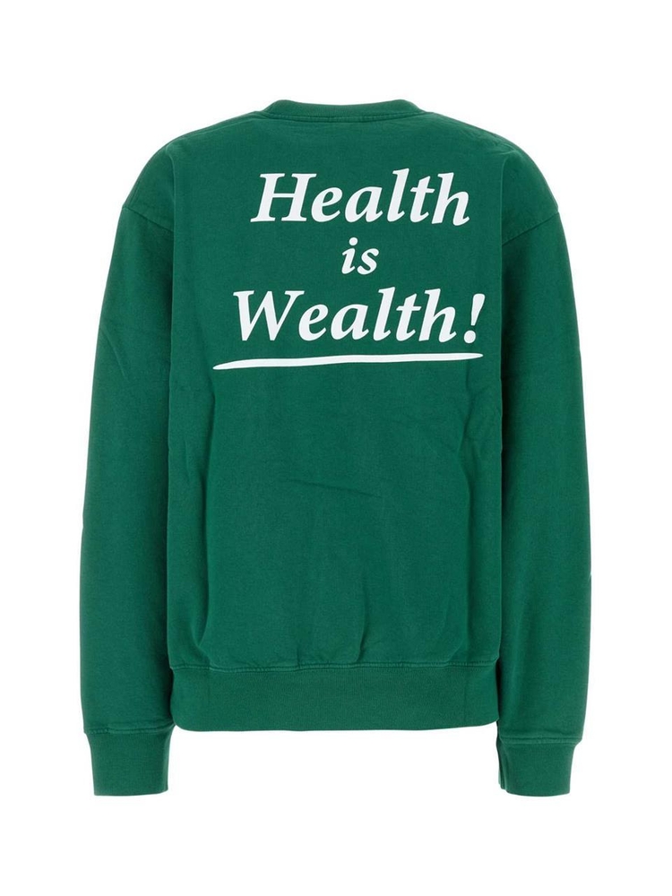 스포티앤리치 FW24 SPORTY RICH SWEATSHIRTS ST071516300GR03 ALPINEWHITE Green