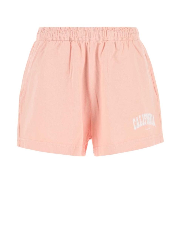 스포티앤리치 FW24 SPORTY RICH SHORTS SH037516501PI13 BALLETWHITE Pink