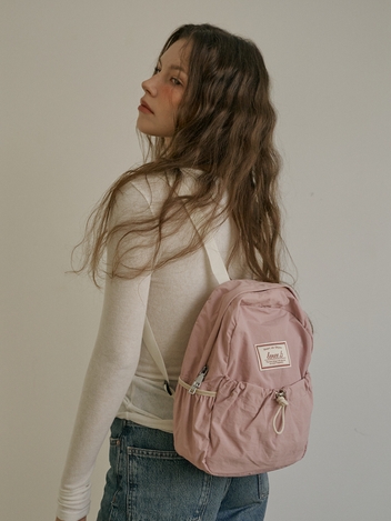 미니 스트링 백팩 베이비핑크 Mini string backpack Baby pink