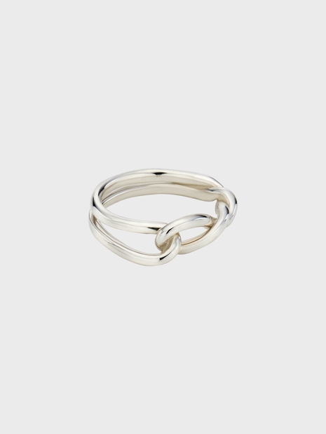 [Silver925] Melting Tie Ring