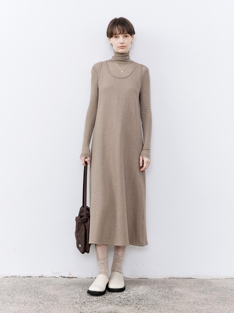 TG_Basic wool sleeveless dress_2color