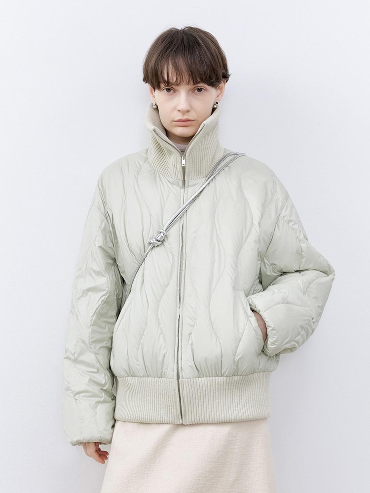 TG_Quilted down jacket