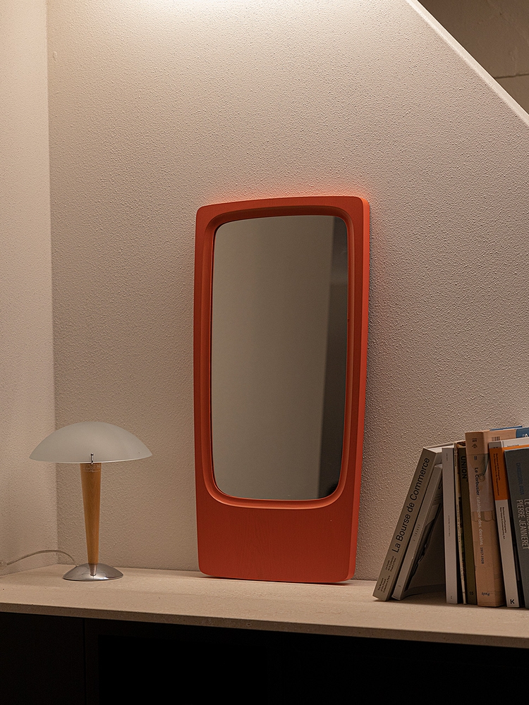 Edge Mirror-Orange (Small)