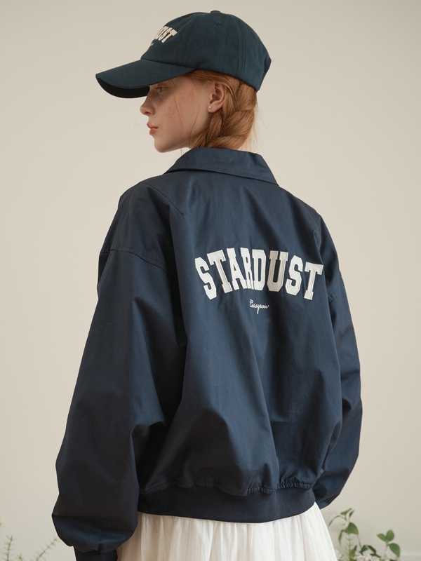 Stardust Collar blouson Navy