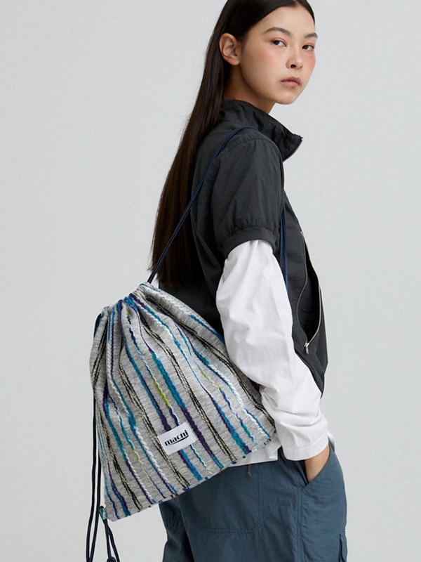 DRAWSTRING SW BACKPACK_STRIPE