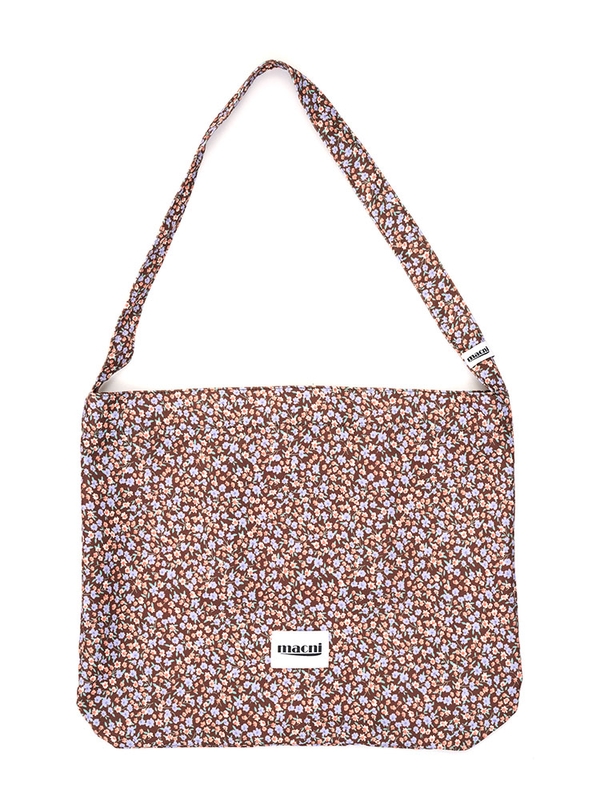 BLOSSOM ECO CROSS BAG_BROWN