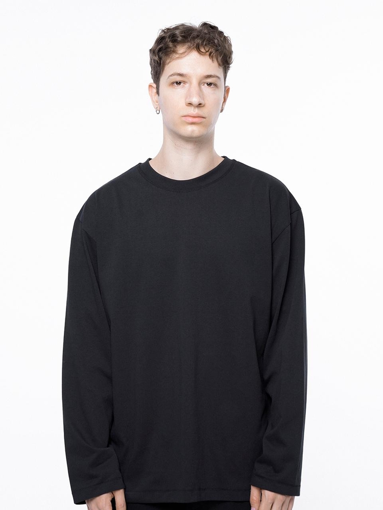 Clean long-sleeved - Black /M243TP01BK