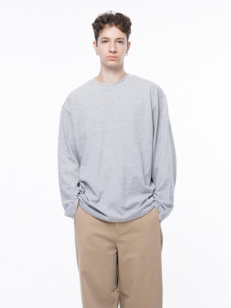 Clean long-sleeved - Gray /M243TP01GR