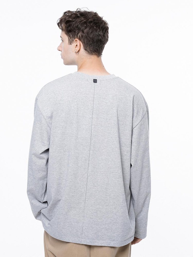 Clean long-sleeved - Gray /M243TP01GR