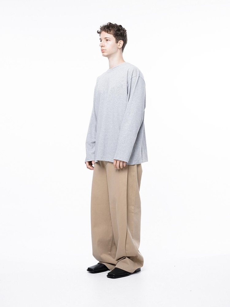 Clean long-sleeved - Gray /M243TP01GR