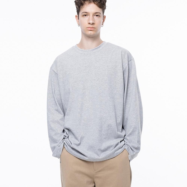 Clean long-sleeved - Gray /M243TP01GR