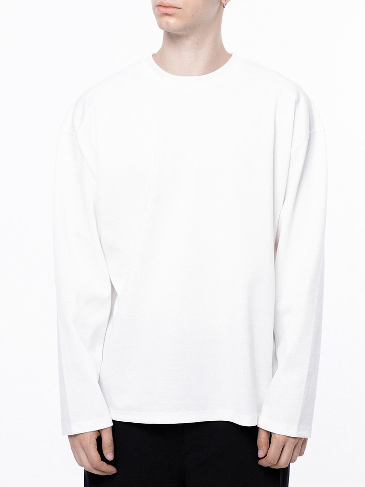 Clean long-sleeved - White /M243TP01WH