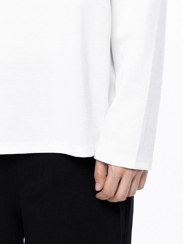 Clean long-sleeved - White /M243TP01WH