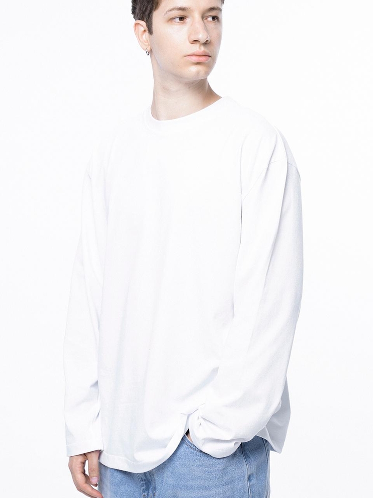 Clean long-sleeved - White /M243TP01WH