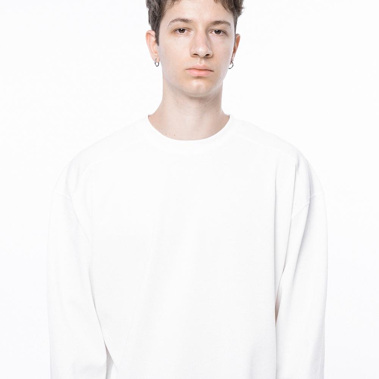 Clean long-sleeved - White /M243TP01WH