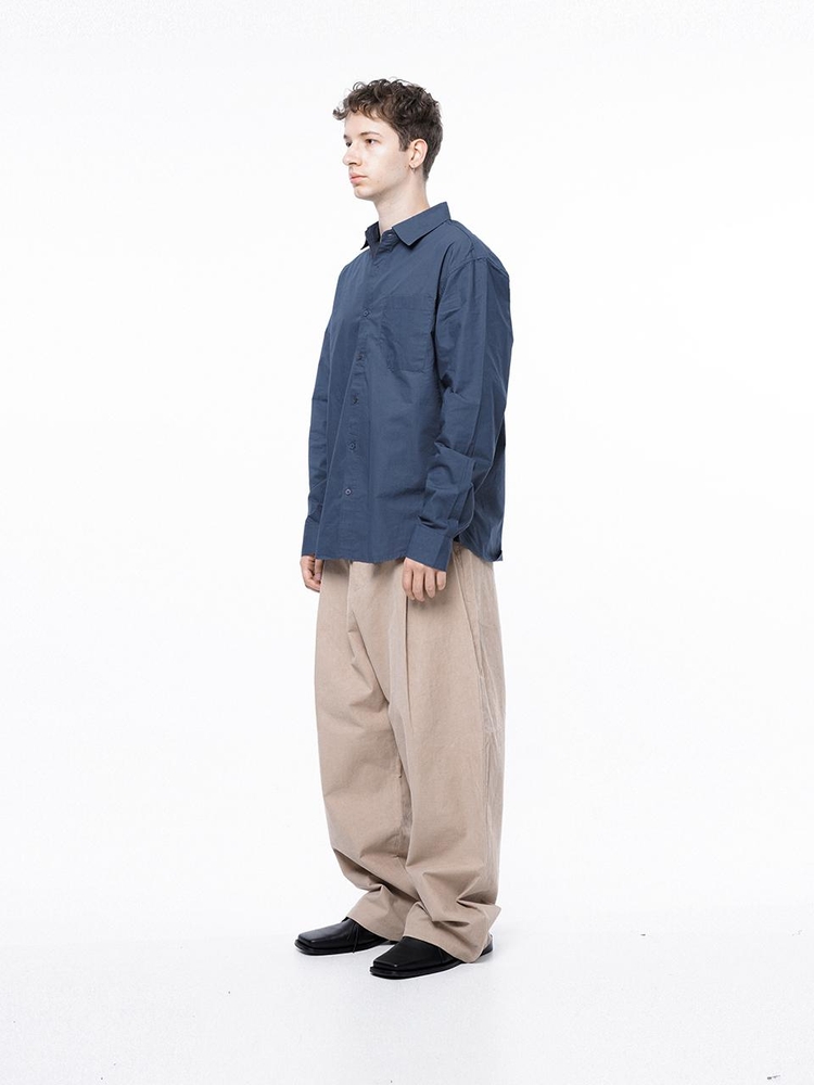 Standard Polygon Pocket Shirt - Royal Navy /M243SH01NY