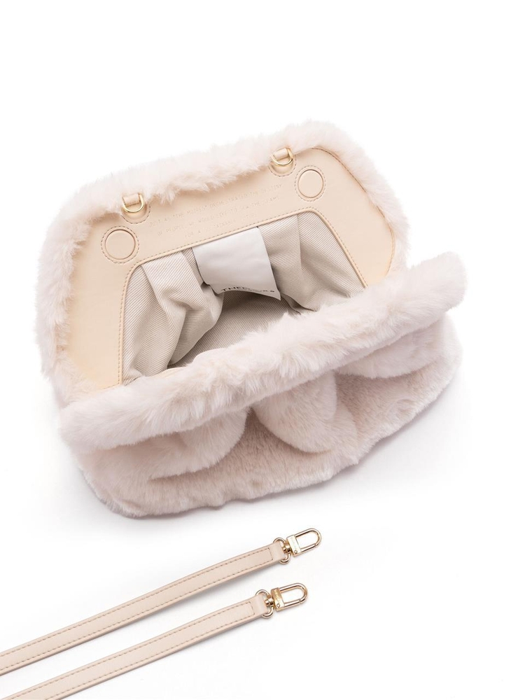 더모아레 FW24 Tia Fur Shell Shoulder Bag TMFW24TF81 Toni Neutri