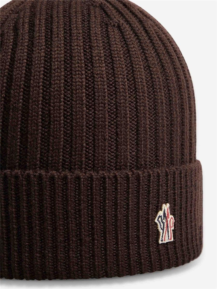 몽클레르 FW24 Logo Wool Cap 3B00010 - 04761 One Color