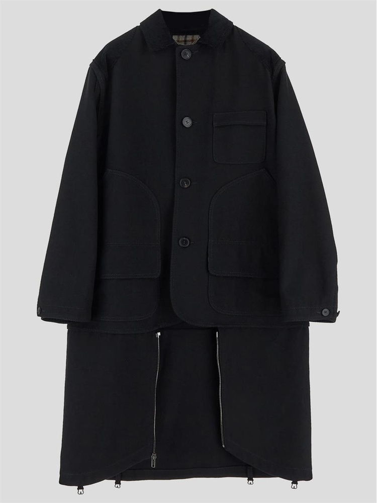 메종마르지엘라 FW24 Maison Margiela Coat S51AA0352S53229900 blue