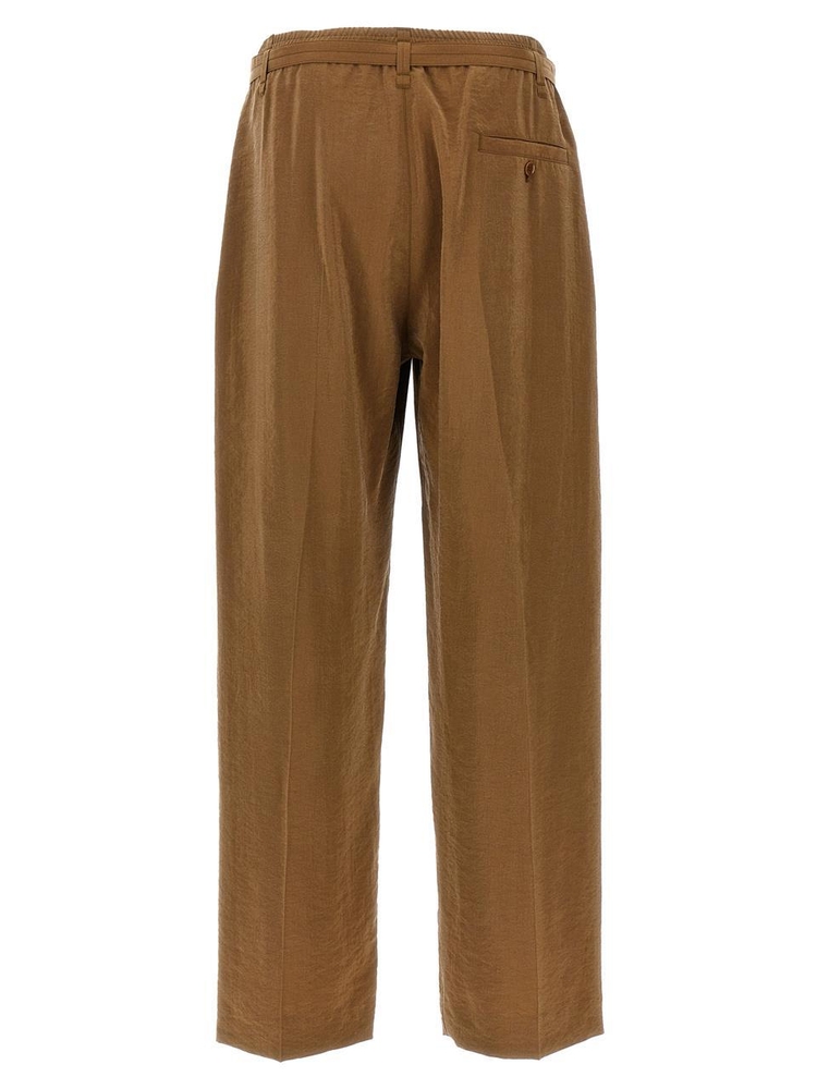 르메르 FW24 Silk pants PA1134LF1308BR425 Brown