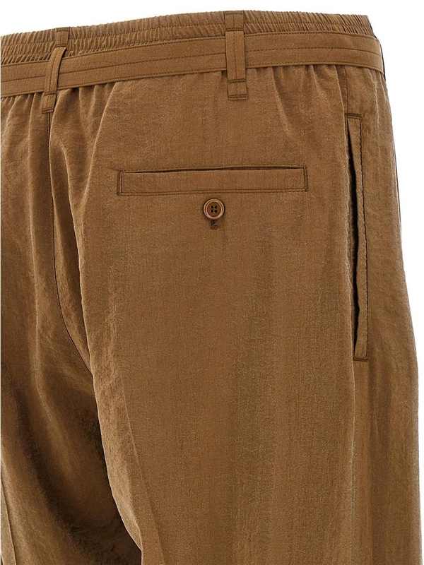 르메르 FW24 Silk pants PA1134LF1308BR425 Brown