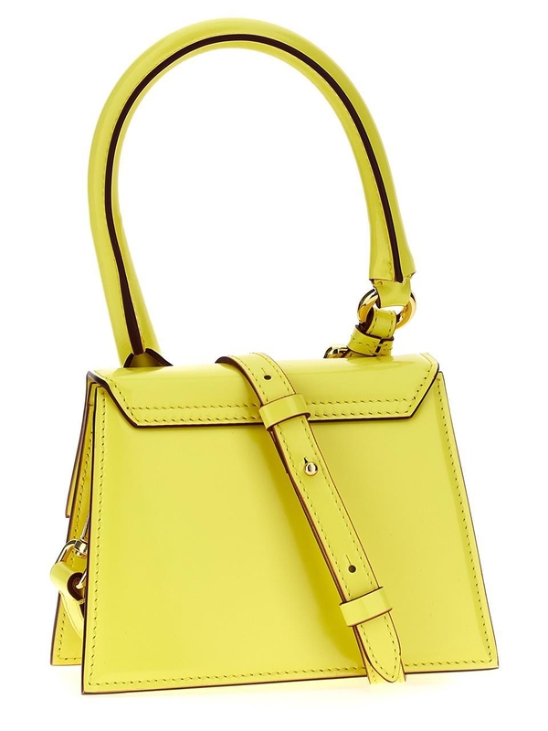 자크뮈스 FW24 Le Chiquito Moyen Boucle handbag 23H233BA3273128250 Yellow