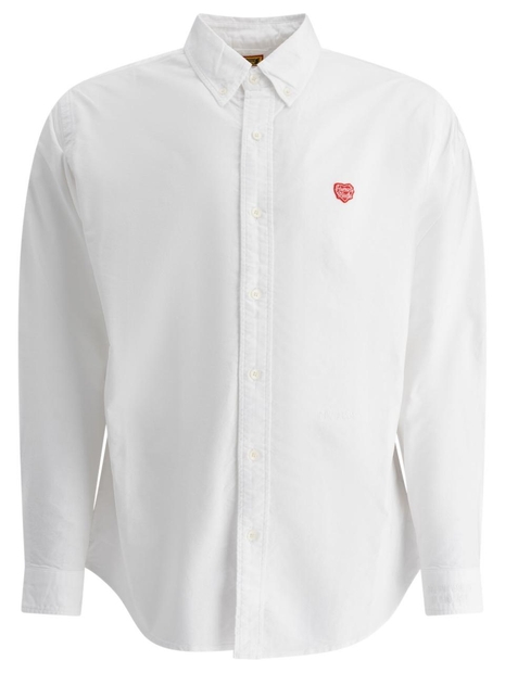 휴먼 메이드 FW24 Oxford shirt HM28SH006WHITE White