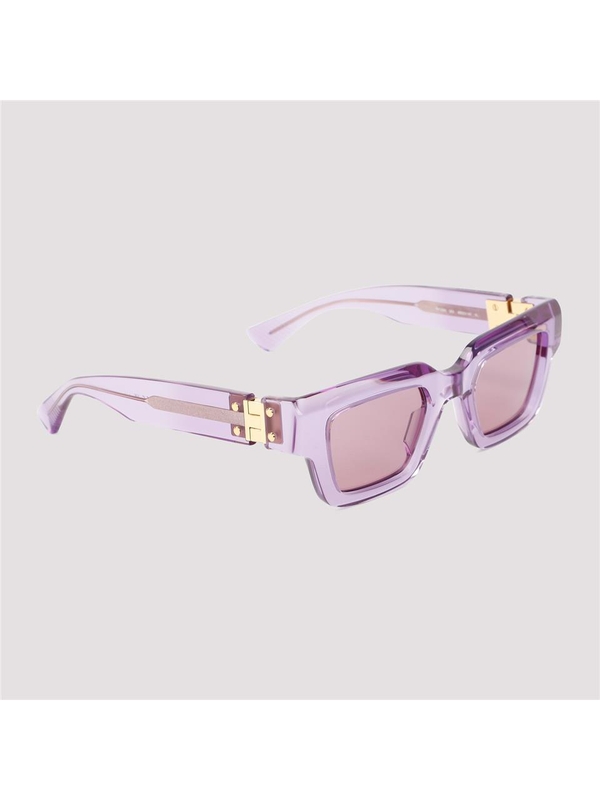 보테가베네타 FW23 Bottega Veneta Acetate Sunglasses 744549.V2Q30 Pink & Purple