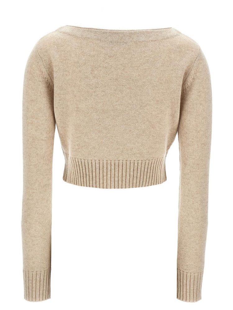 막스마라 FW24 Angri sweater ANGRI002 Beige