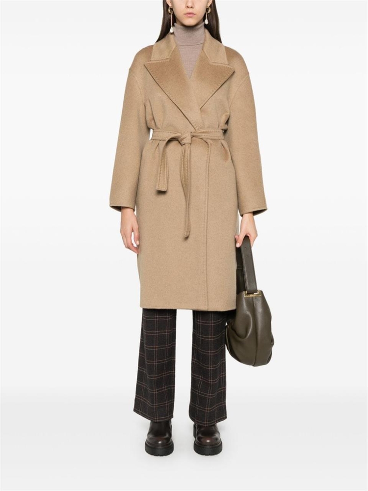 막스마라 FW24 Max Mara Coats Camel 21016135600009 Camel