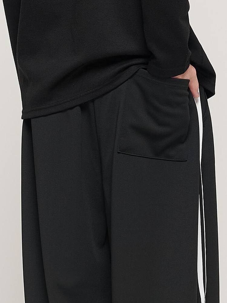 SIDE LINE TRACK TRAINING PANTS (BLACK)