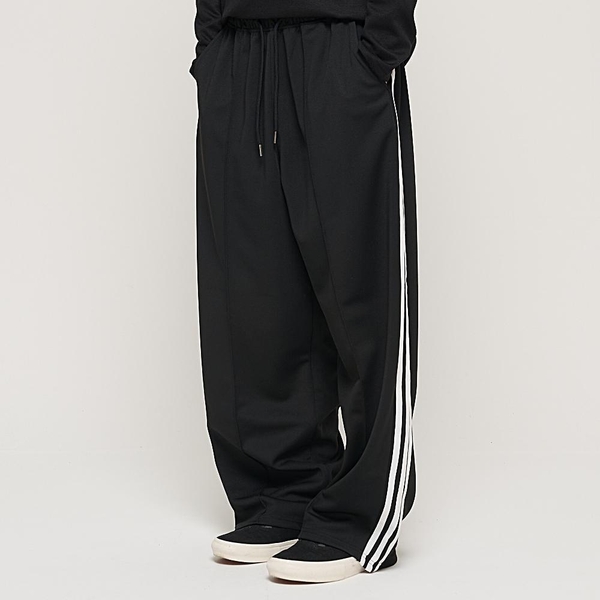 SIDE LINE TRACK TRAINING PANTS (BLACK)