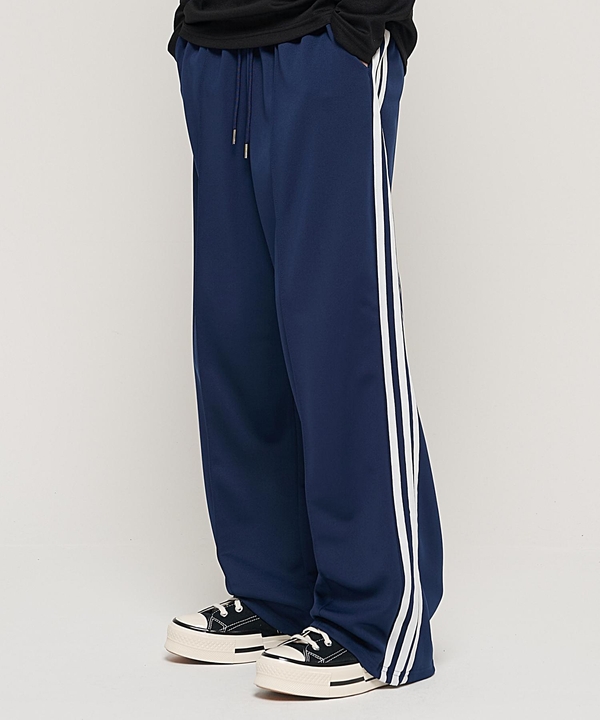 SIDE LINE TRACK TRAINING PANTS (NAVY)