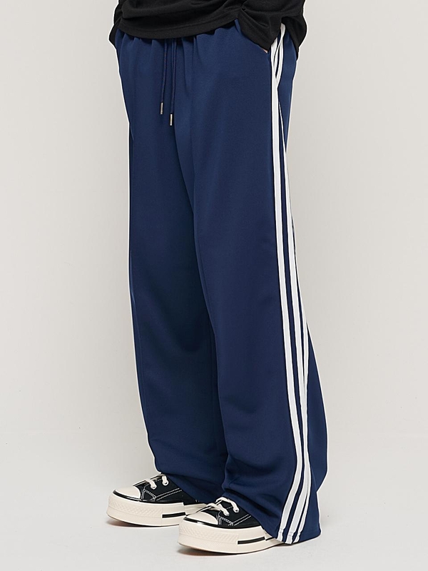 SIDE LINE TRACK TRAINING PANTS (NAVY)