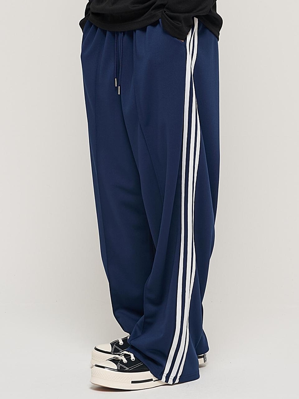 SIDE LINE TRACK TRAINING PANTS (NAVY)