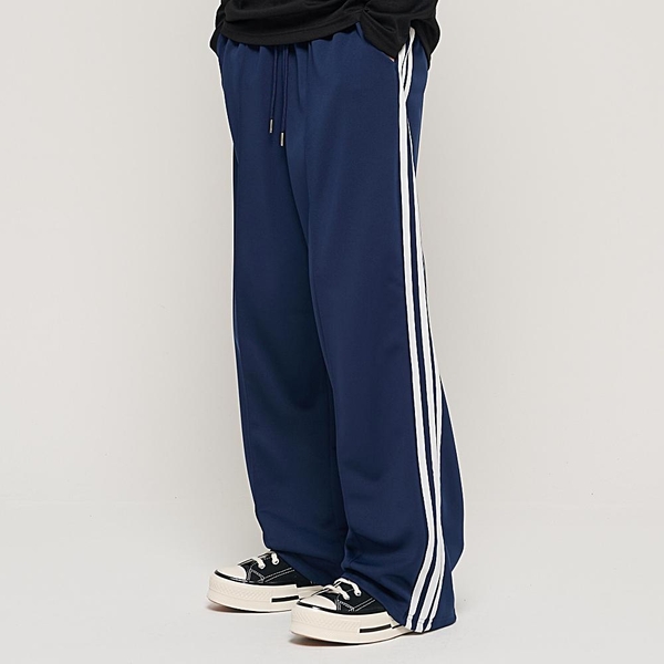 SIDE LINE TRACK TRAINING PANTS (NAVY)