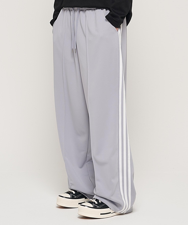 SIDE LINE TRACK TRAINING PANTS (GRAY)