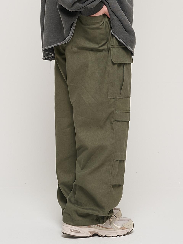 PARACHUTE CRACK CARGO WORK PANTS (KHAKI)