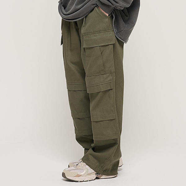 PARACHUTE CRACK CARGO WORK PANTS (KHAKI)