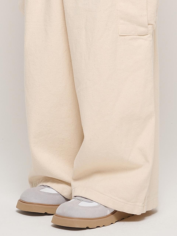 CB MULTI CARGO BANDING PANTS (CREAM)