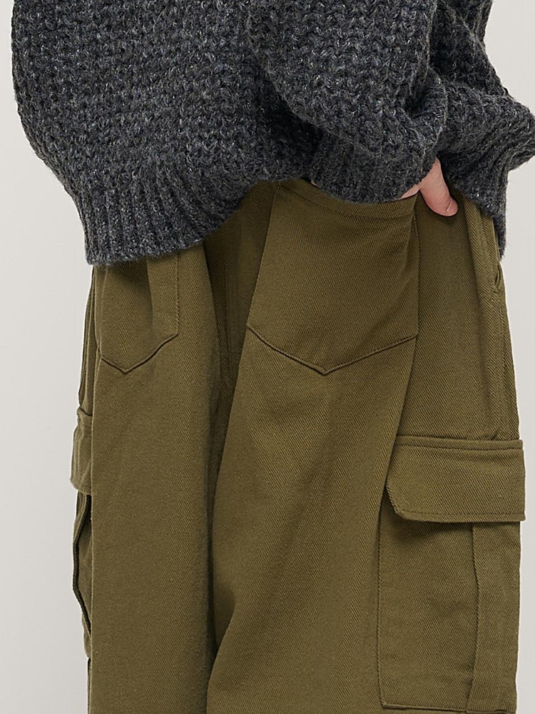 CB MULTI CARGO BANDING PANTS (KHAKI)