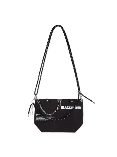 BBD Handcrafted Rope Cross Bag (Black)