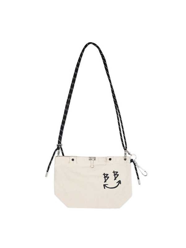 BBD Handcrafted Rope Cross Bag (Ivory)